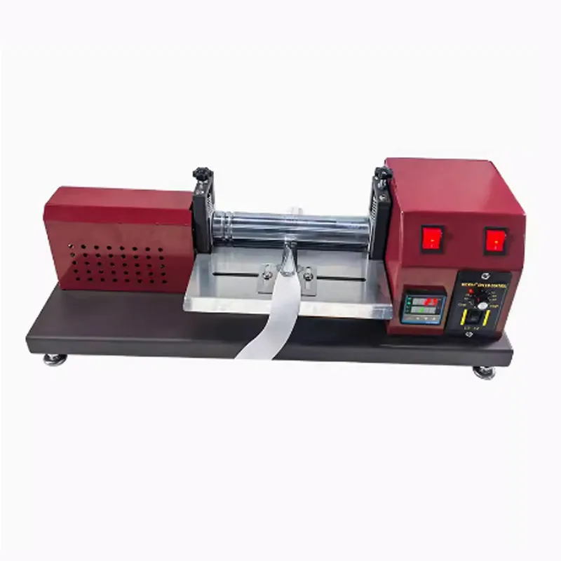 CP-027 Hot sale small leather press heating stripping edge binding shoulder strap convenient laminating machine