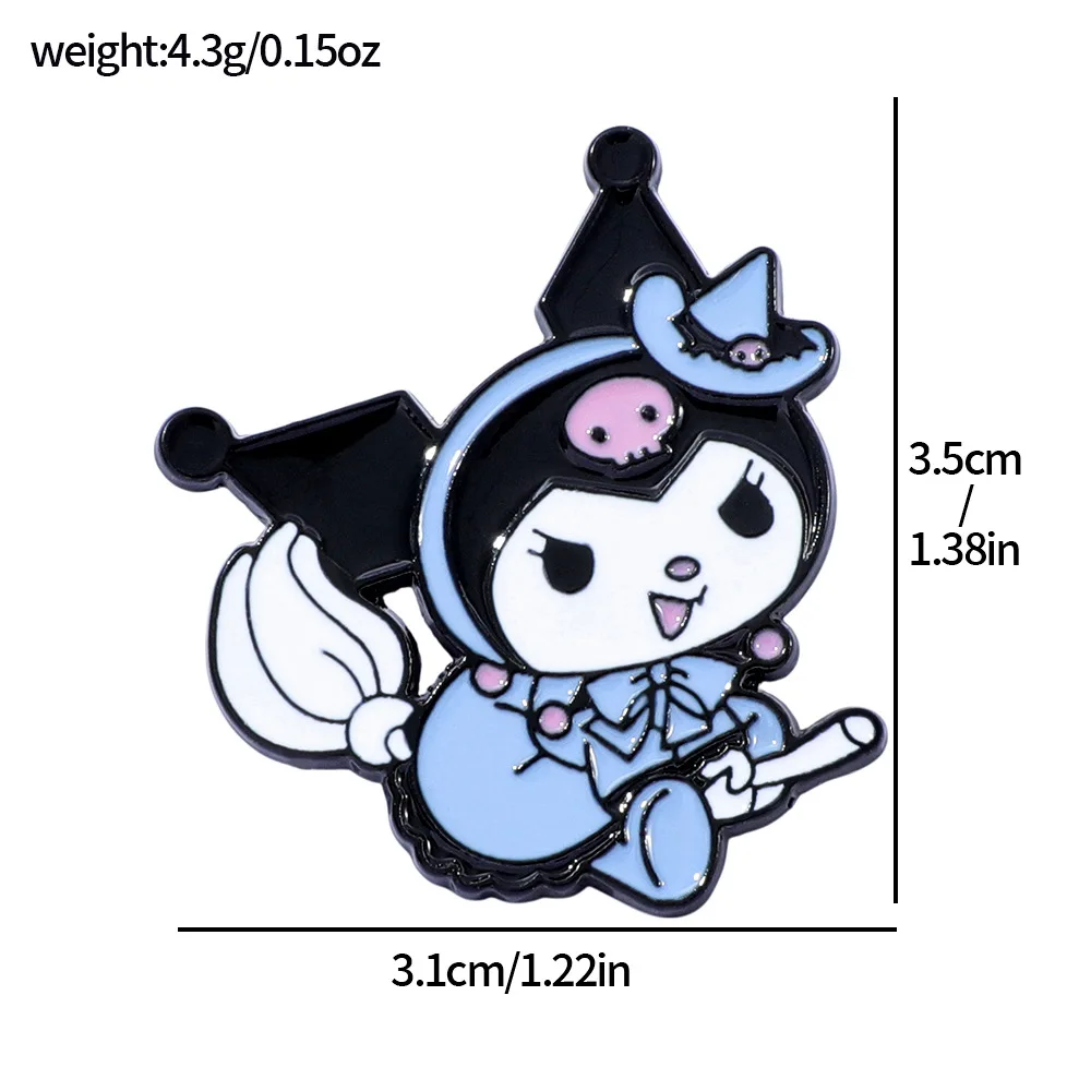 4 قطعة بروش شخصية أنيمي لطيف غرزة و الملاك الكرتون المينا دبوس ظهره الملابس والمجوهرات شارة معدنية اكسسوارات هدية