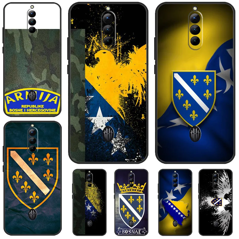 Bosnia and Herzegovina Flag Phone Case For Nubia Red Magic 8 Pro 8S Pro 9 Pro Plus 5G 5S 6R 6S 7S 6 7 Pro Back Cover