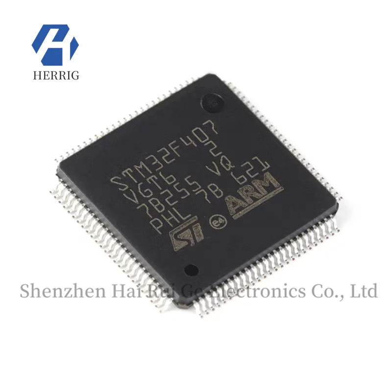 

Original STM32F407VGT6 LQFP-100 ARM Cortex-M4 32-bit microcontroller MCU