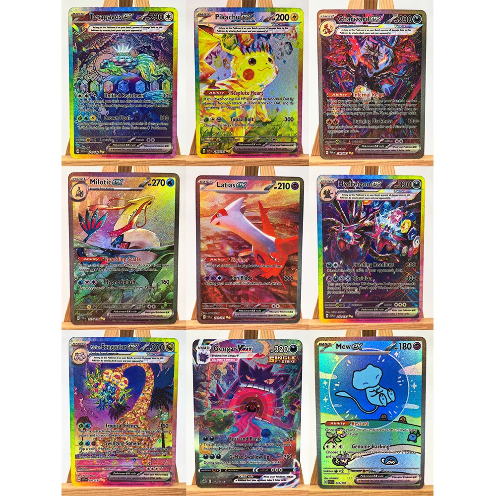 Trainer Lisia Greninja Mew Hobbies Hobby Collectibles Game Collection Anime Cards