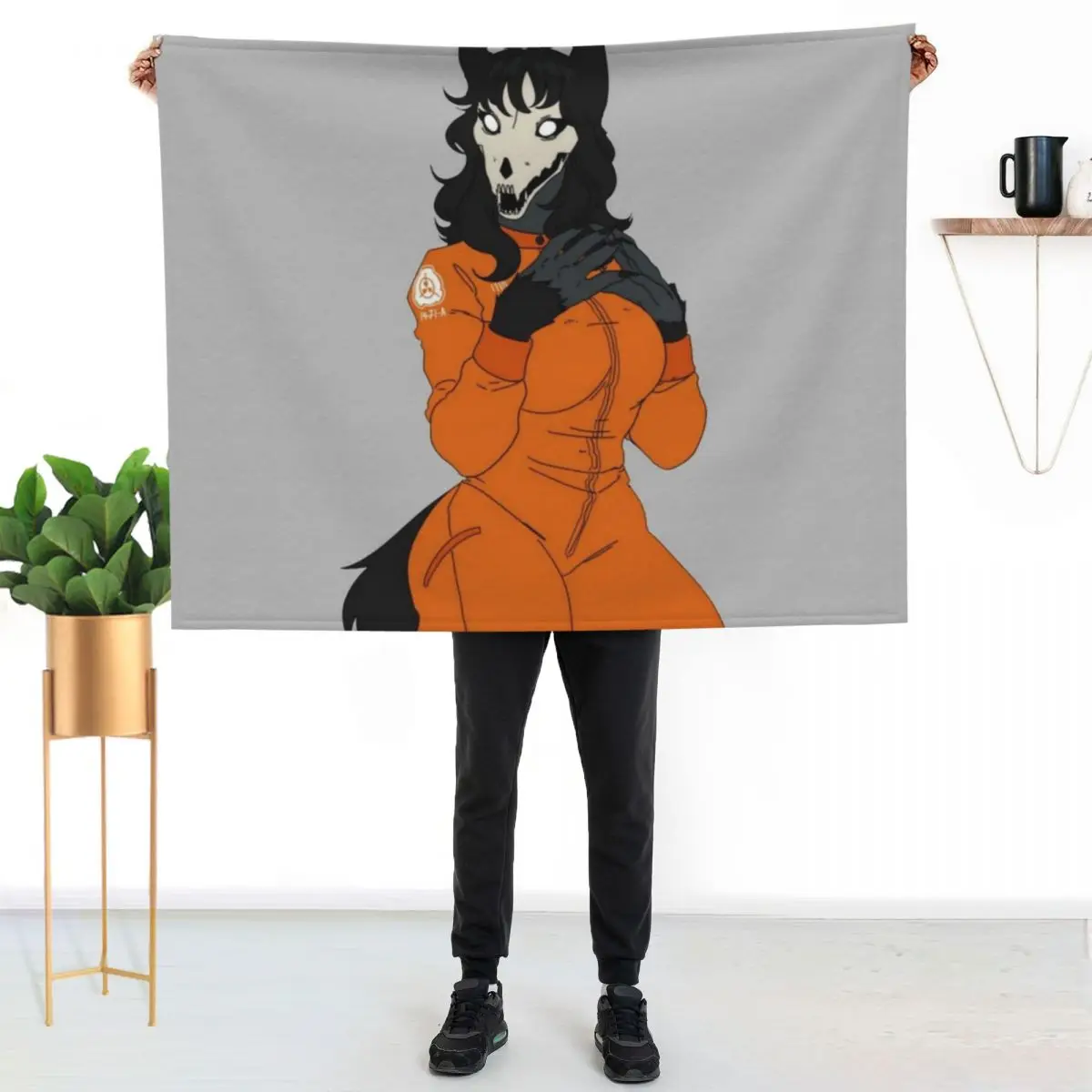 SCP 1471 Throw Blanket Thin Soft Blanket for Summer Night Sleeping