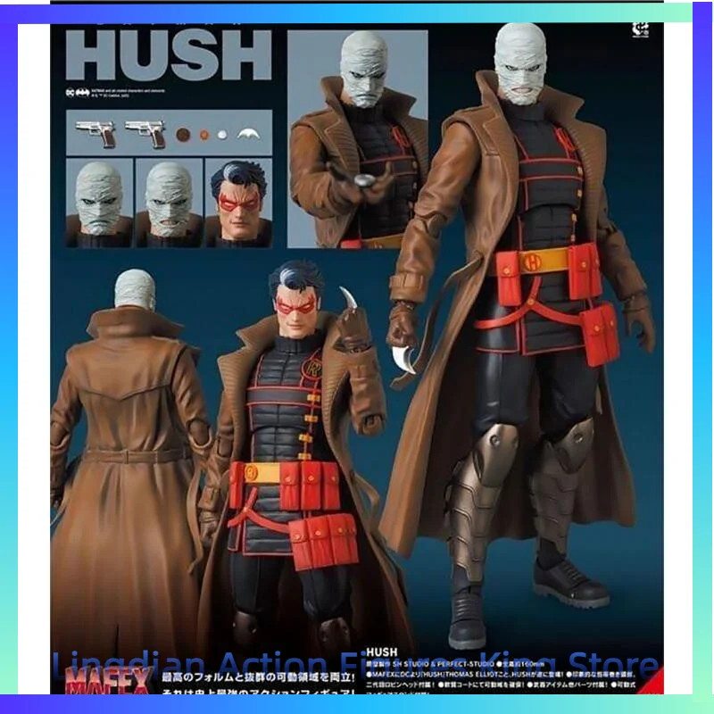 

In Stock Medicom MAFEX Batman Silence Thomas Elliott 1/12 Movable Animation Character Model Action Figure Toy Collection Gift