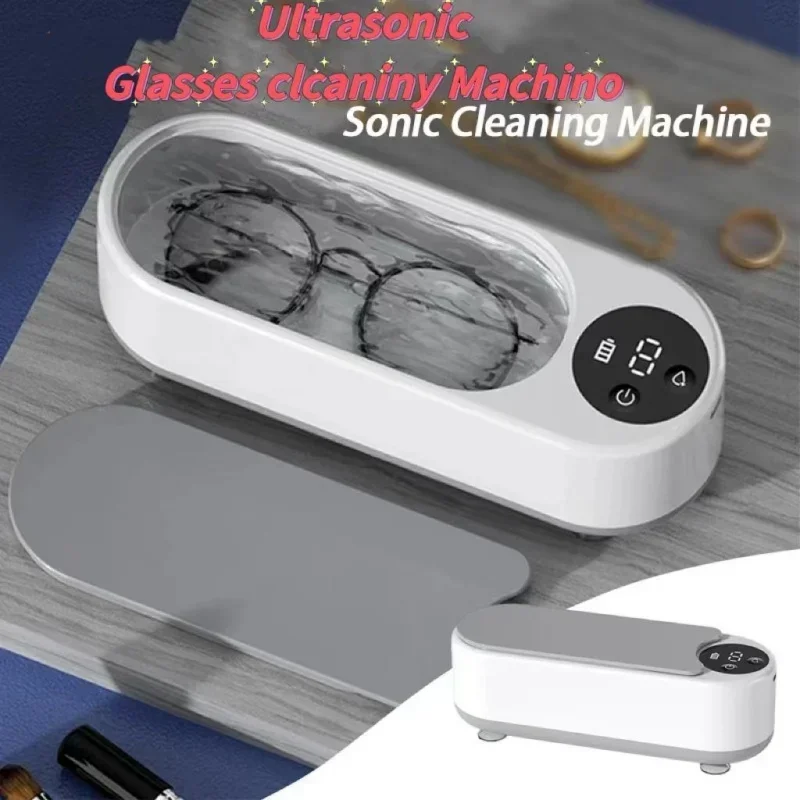 xiaomi MIJIA 450ml Clean Ultrasonic Cleaner Portable Household Cleaning Machine Jewelry Cleaner Machine Ring Glasse Makeup Brush