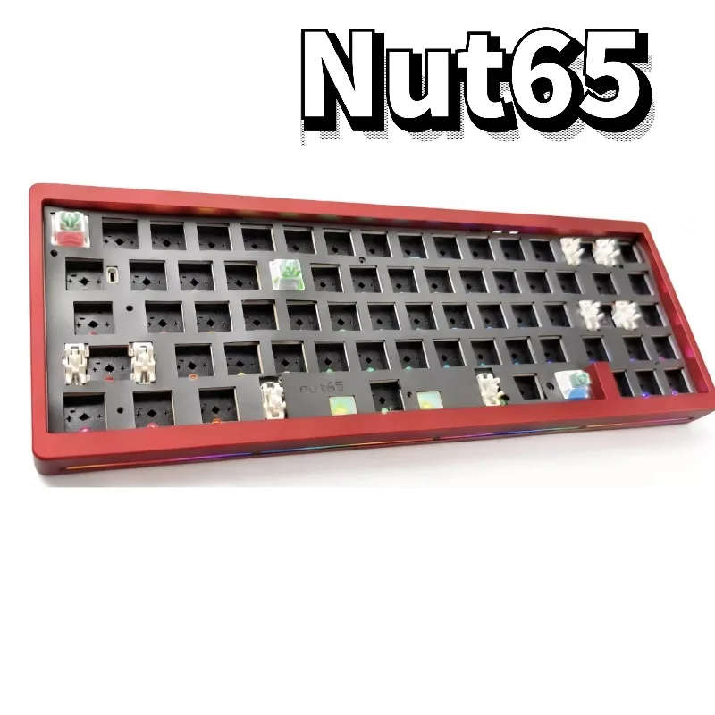 WEIKAV Nut65 Keyboard Sound Package Sandwich Foam Bottom Foam Under-Switch Pad Sound Kit for Mechanical Keyboard Accessories