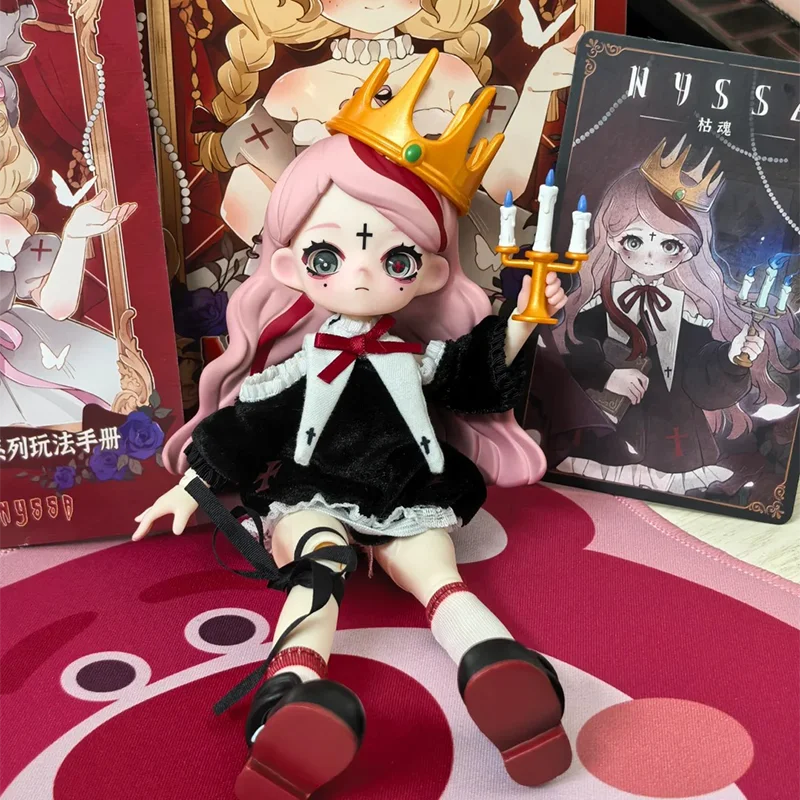 Nyssa Blind Box Gothic Nightmare Series Bjd Mysterious Box Poseable Doll Trendy Toy Birthday Gift For Girl Cute Model Cool Doll view 4