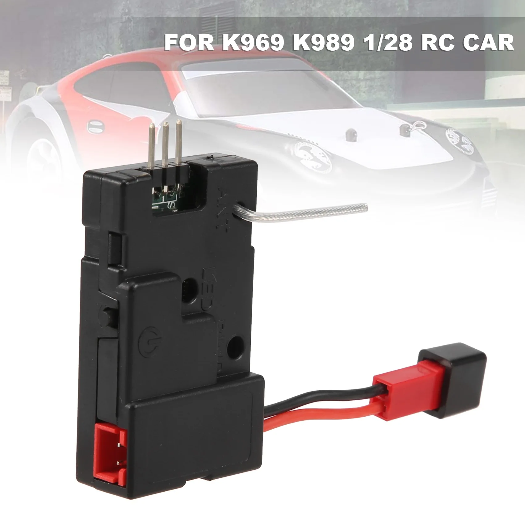 Placa receptora eléctrica 3 en 1 para Wltoys K969 K989 1/28, K989-52 de placa de circuito de recepción, piezas de repuesto para coche teledirigido, Nueva Versión