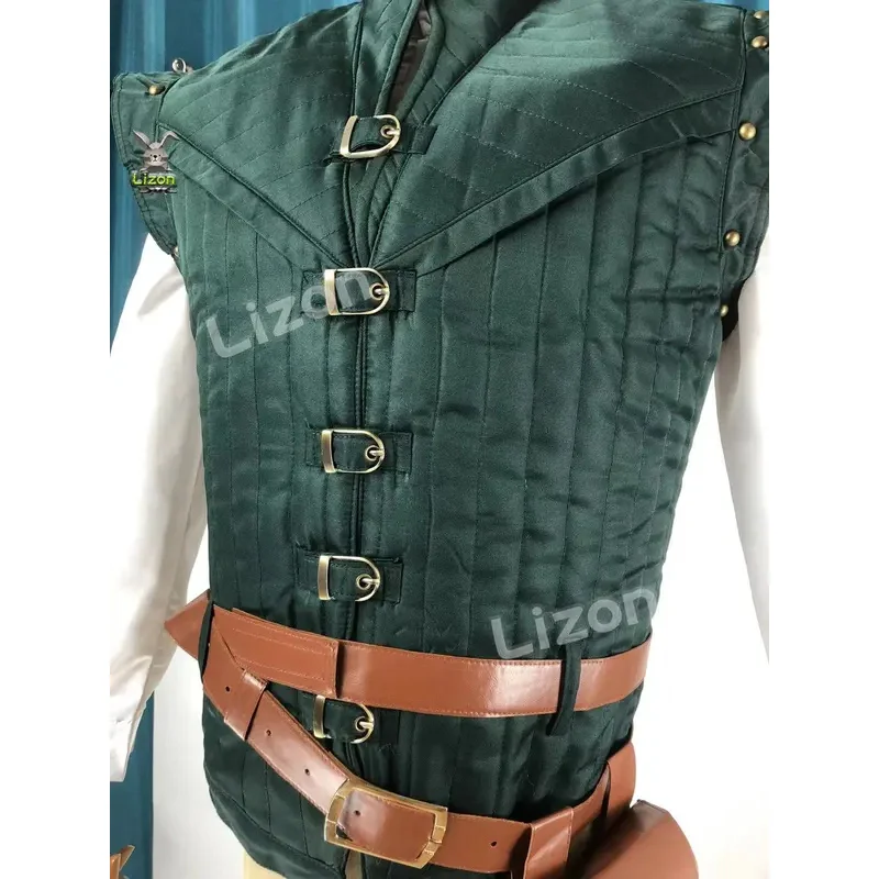 

DY20Flynn Rider Косплей Костюм Жилет Рубашка Одежда Хэллоуин Карнавальный Костюм На Заказ Размер25