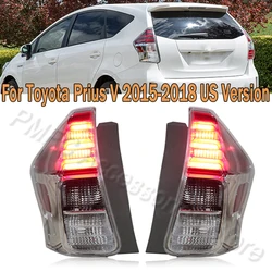 LED Taillight Rear Turn Signal Light Stop Brake Parking Lamp Car Accessories For Toyota Prius V 2015-2018 US Version 8155147272