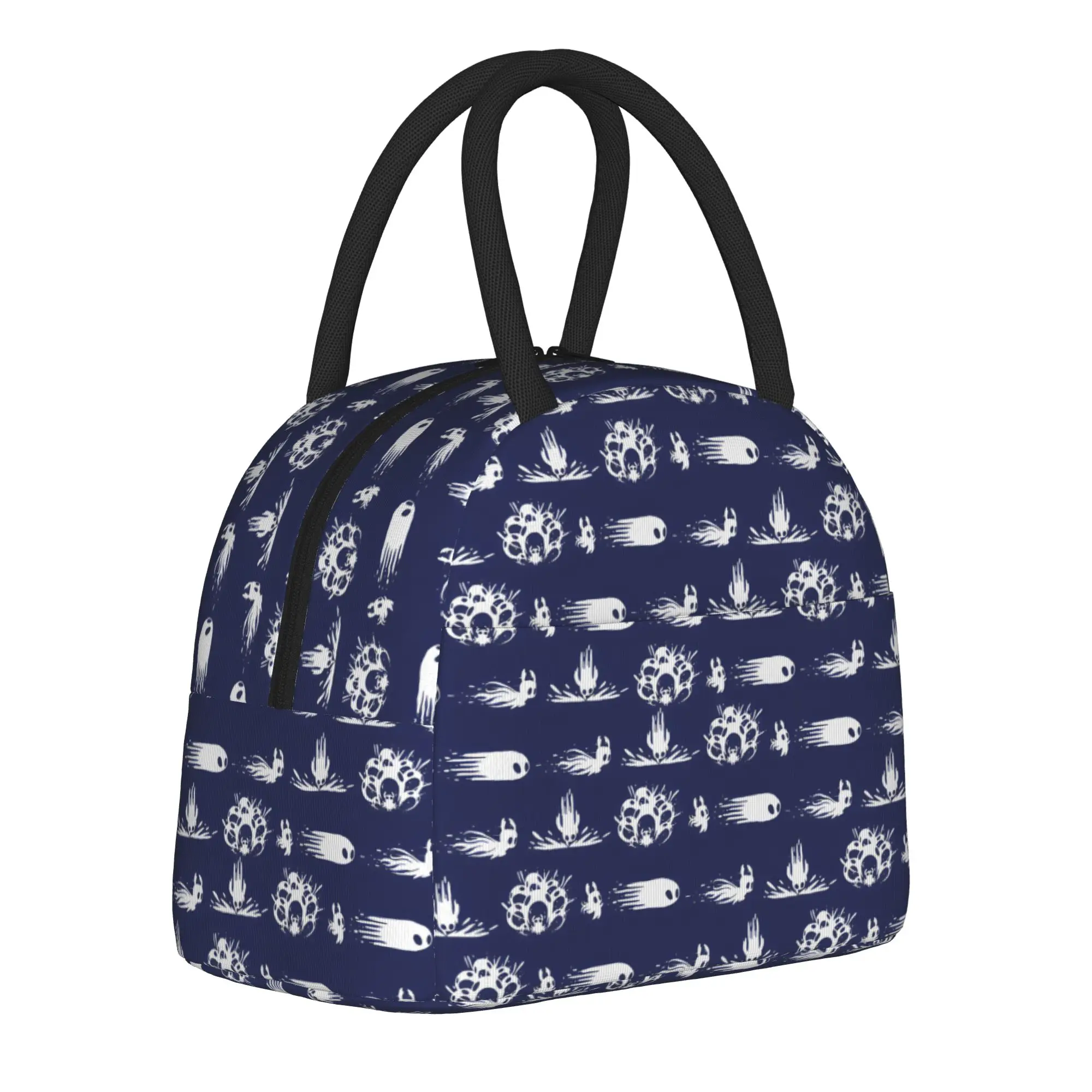 Hollow Knight Gaming Insulated Lunch Bags Leakproof  Lunch Container Thermal Bag Tote Lunch Box School  Picnic Men Women
