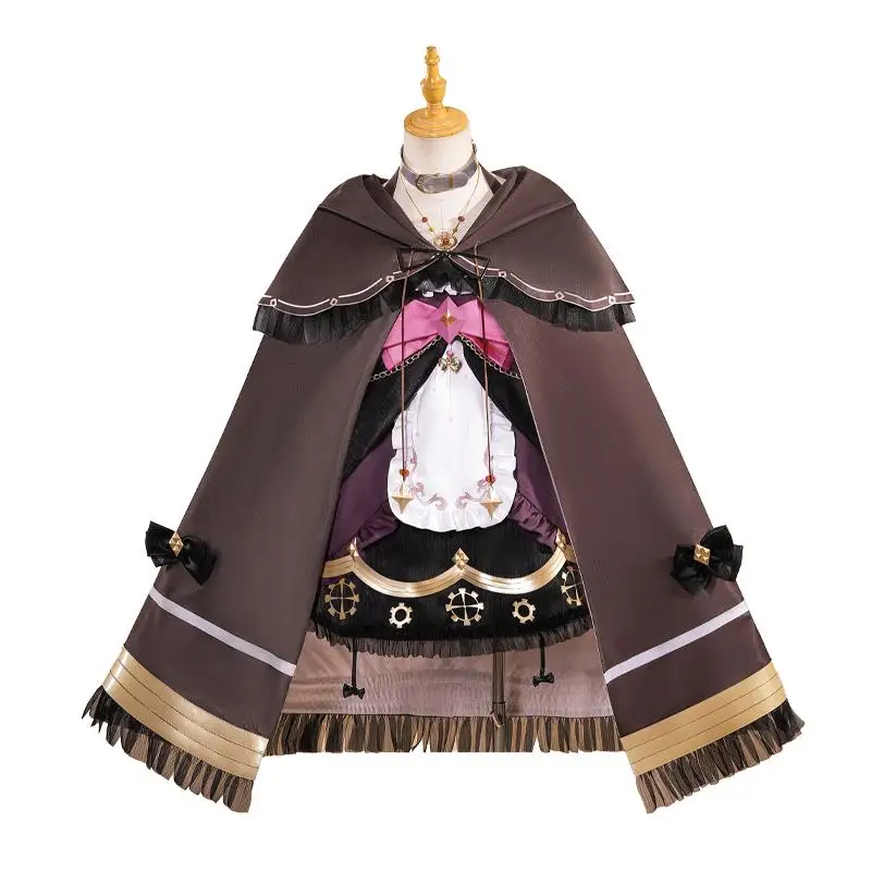 Nuevo disfraz de Mooyiyi cos Ace Taffy, disfraz de Halloween, Navidad, fiesta de juegos de rol, cómic, talla XS-XXL, falda con sombrero