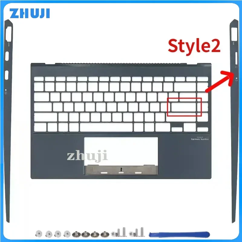 Replace Cover For ZenBook 14 UX425 UX425J UX425E U4700J LCD Back Cover/Front Bezel/Hinges/Palmrest/Bottom Case