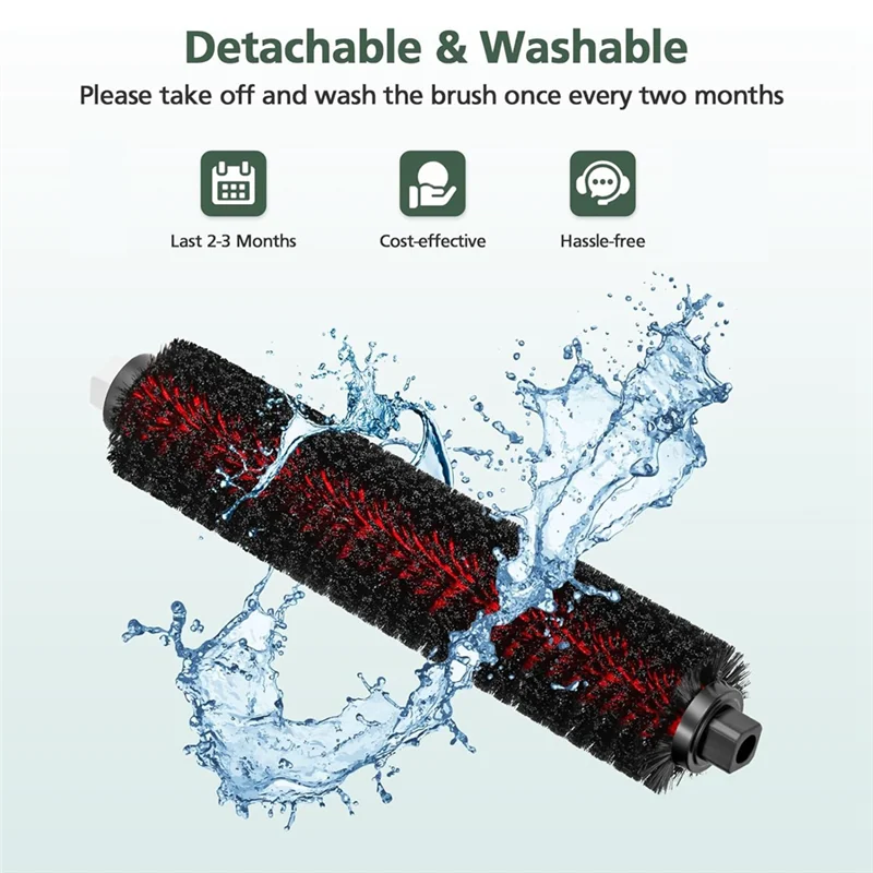 

LLCS-High-Speed Cleaning Brush & Water Filter & Universal Wheel For Roborock S8 Pro Ultra /S8+ Robot Vacuum Cleaner Accessory