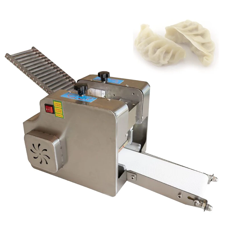 Dumpling Wrapper Machine Wonton Baozi Skin Making Machinery Jiaozi Rolling Automatic Slicer