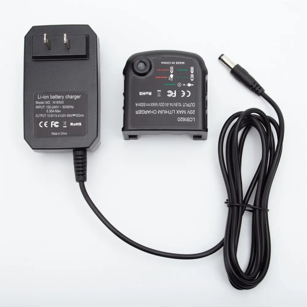 Imagem -06 - Carregador de Bateria de Lítio tipo Dividido Íon de Lítio 1220v Entrada 100-240 v 18v 1.5a Baterias Não Incluídas
