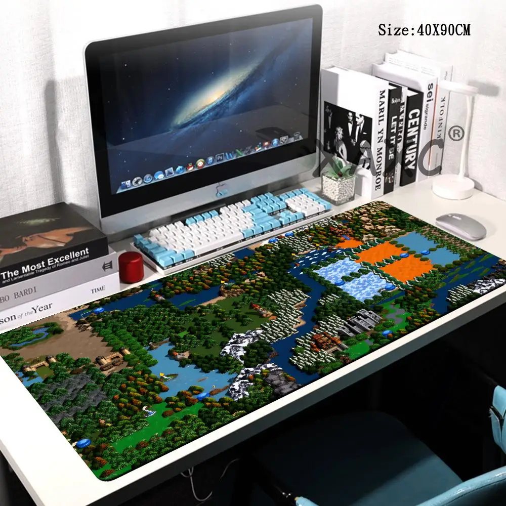 

HYBXAXC Pc Gamer Computer Accessories Mouse Mats Carpet Gaming Laptop Keyboard Desk Mat Large Mause Pads