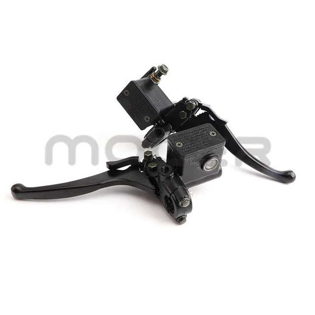 Górna pompa hamulcowa ATV Hydrauliczna pompa sprzęgła z uchwytem Blokada parkowania do 110cc-250cc GY6 Quad Dirt Bike Akcesoria motocyklowe