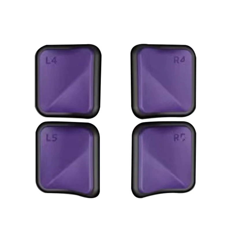 Back Button Enhancement Set for Steam Deck anti-slip Pads Handle Grip for Steam Deck Console Grip Backs Back Button Accessory