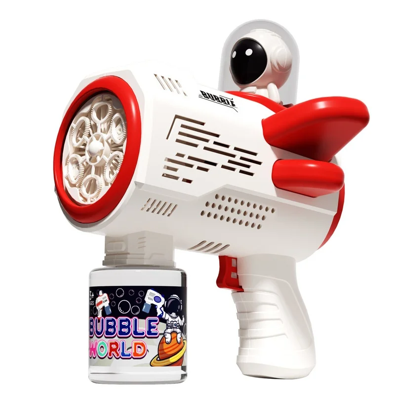 Popular Bubble Machine, Children's Astronaut, Fully Automatic Bubble Gun, Children's Day Gift