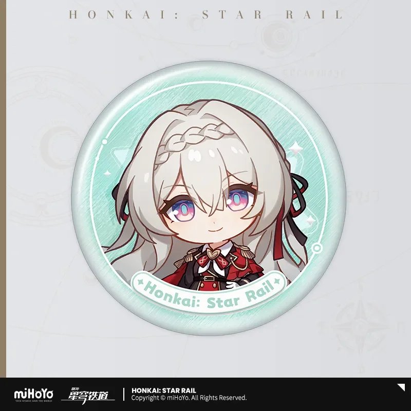 Sunsyea Honkai Star Rail Officiële Merchandise miHoYo Originele Authentieke Naamloze Medaille Serie Badge Aventurine Boothill Sunday Phainon