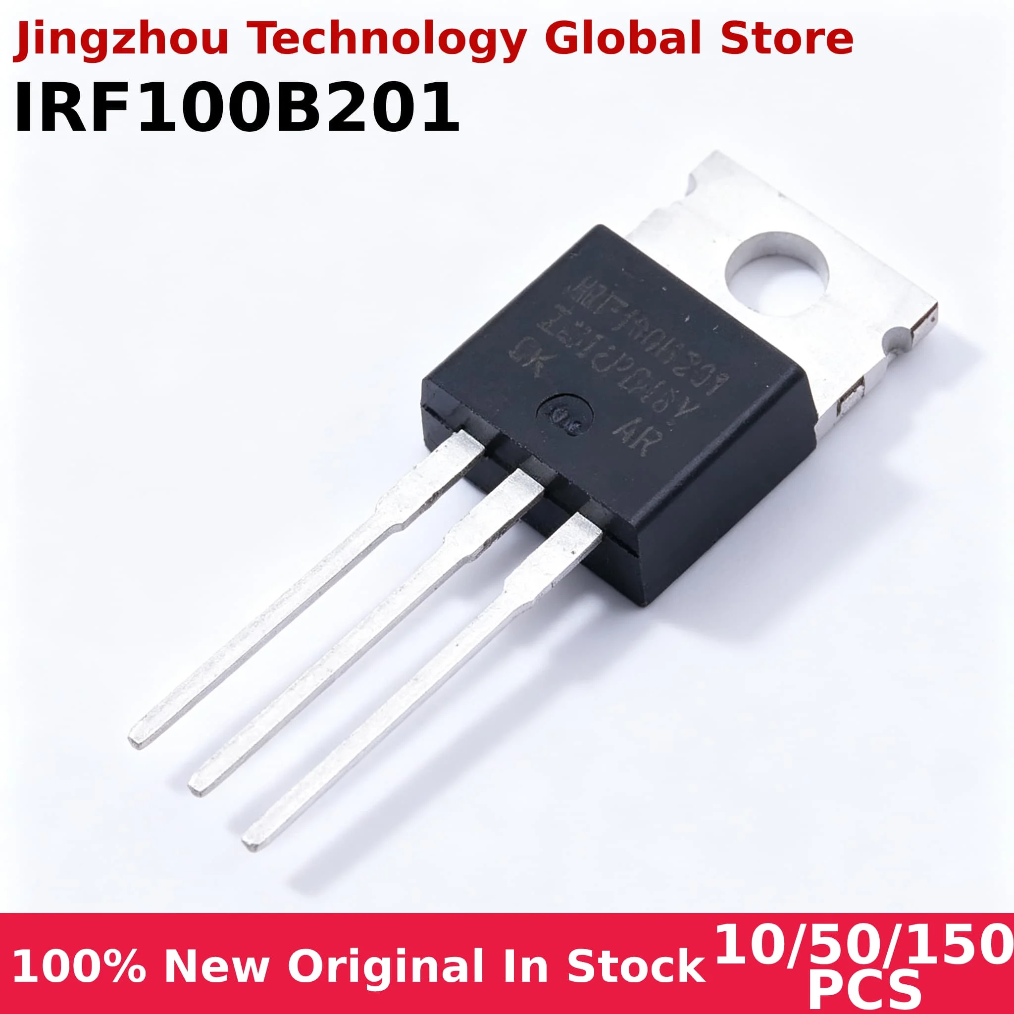 100% New 10/50/150PCS IRF100B201 F100B201 100B201 TO-220 192A 100V MOSFET Chip Wholesale