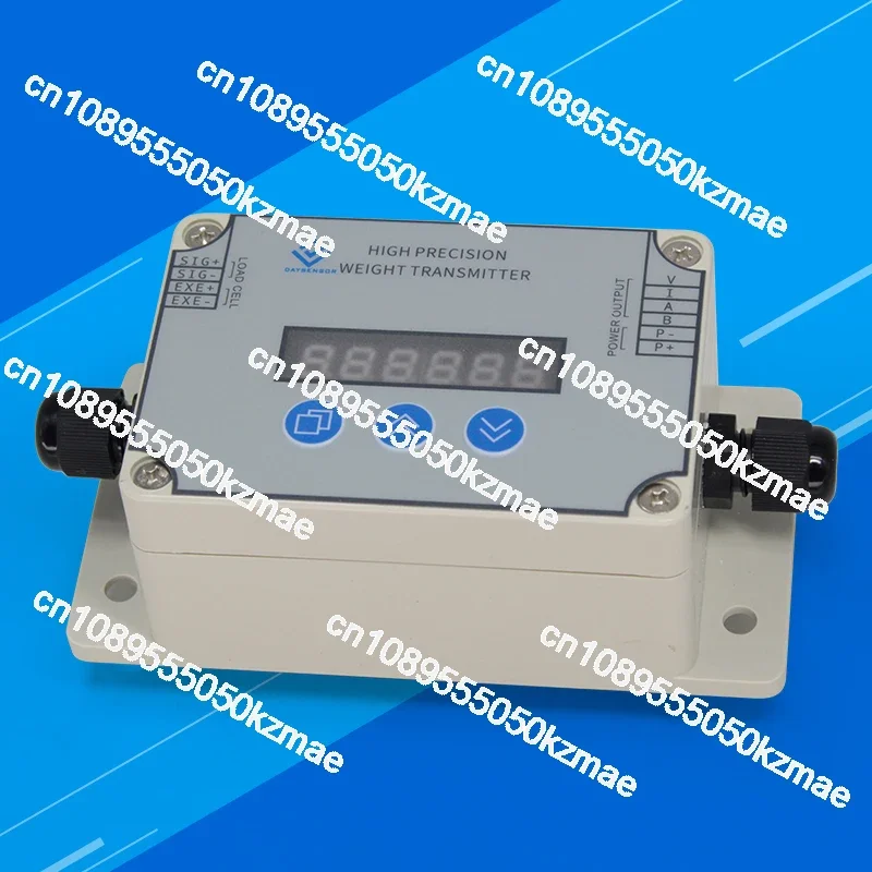 24-bit Digital Weighing Transmitter Module Display Load Cell Amplifier Controller, RS485 0-10v 4-20mA Optional