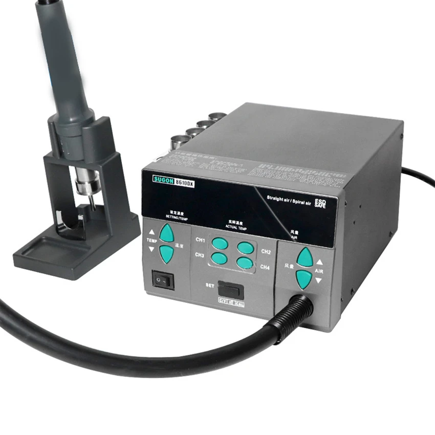 Original SG 8610DX Quick Hot Air1000W High Power Mobile Phone Repair Soldering CPU Desoldering Station