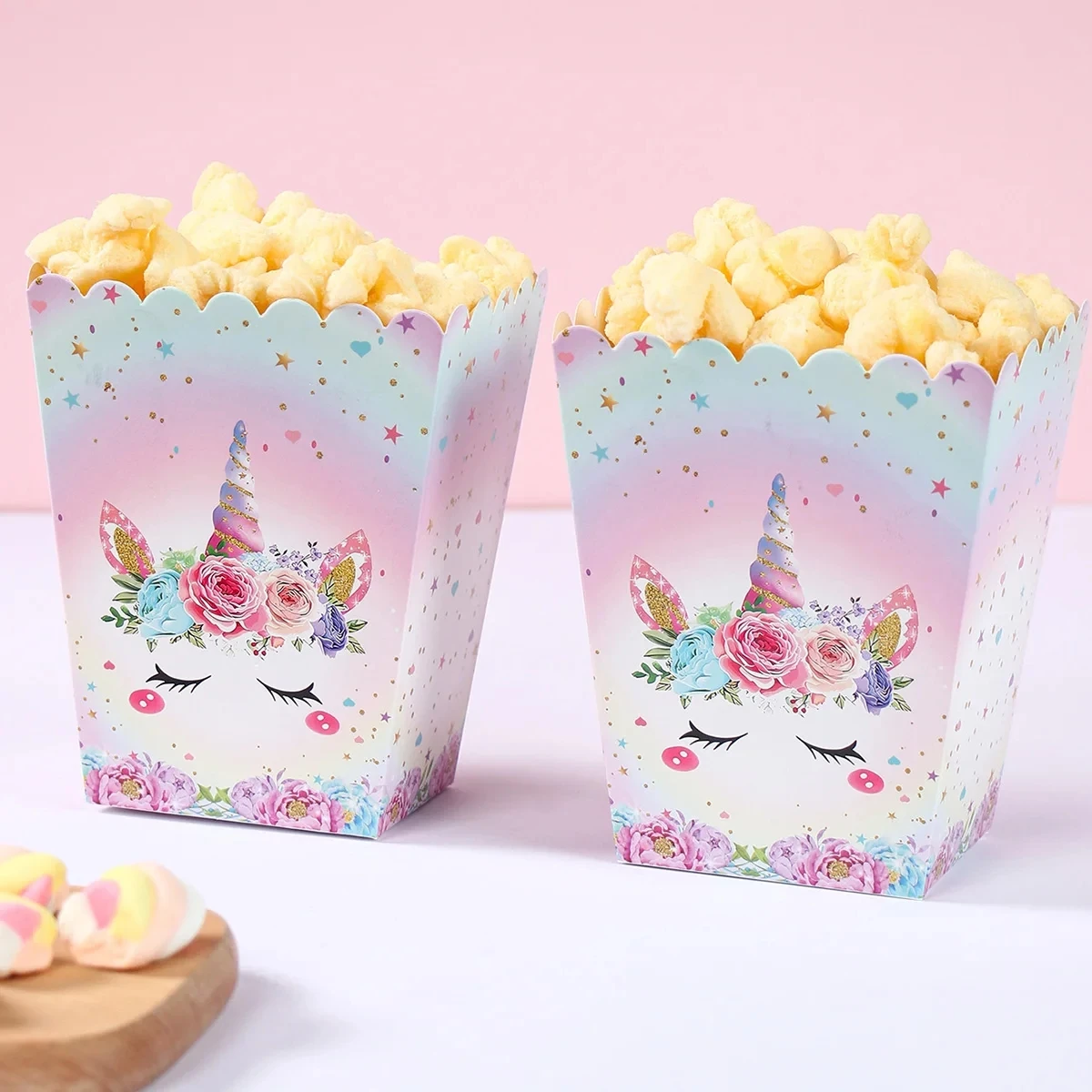 Decoración de fiesta de cumpleaños de unicornio para niños, vajilla desechable, platos, vasos, servilletas, suministros para fiesta de cumpleaños de niña