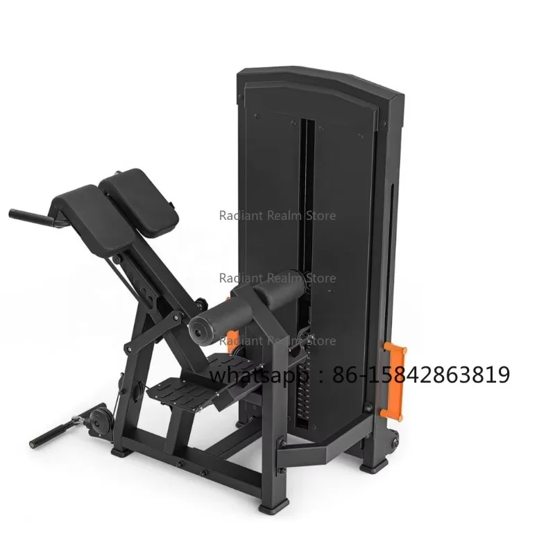 Commercial Strength Fitness Equipment – Adjustable Selectorized Roman Chair Back Extension Machine