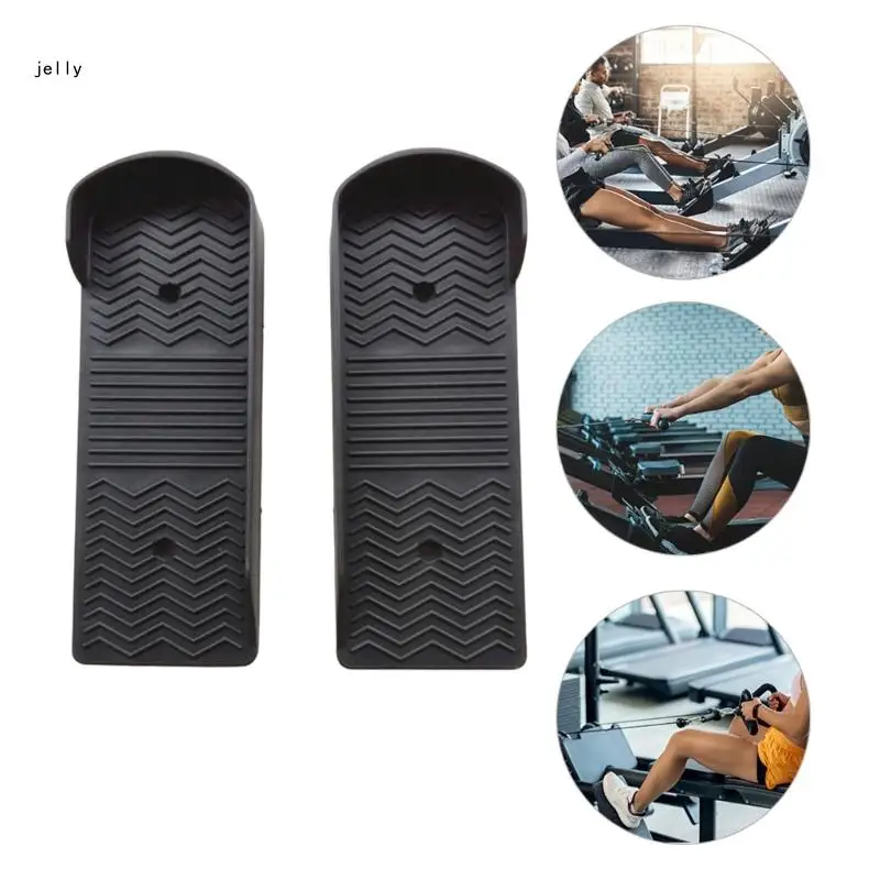 Lightweight Elliptical Trainer Foot Pedals Fitness Machine Foot Pedals with Nonslip Surfaces for Effective Home Workouts 448C