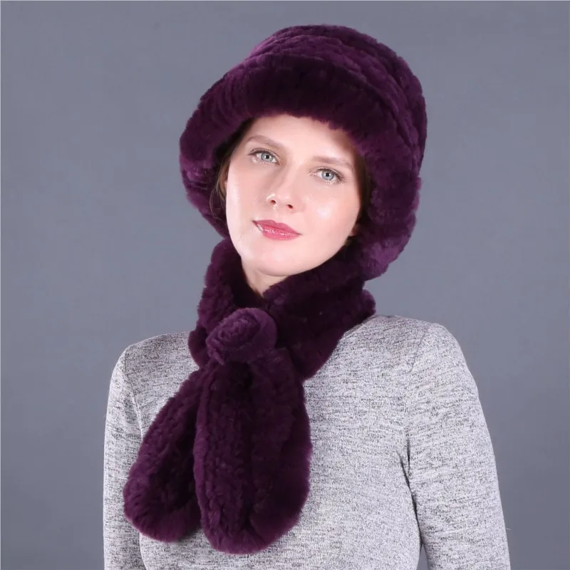 

Middle-aged hats children's knitted woolen elderly grandmothers' and scarves