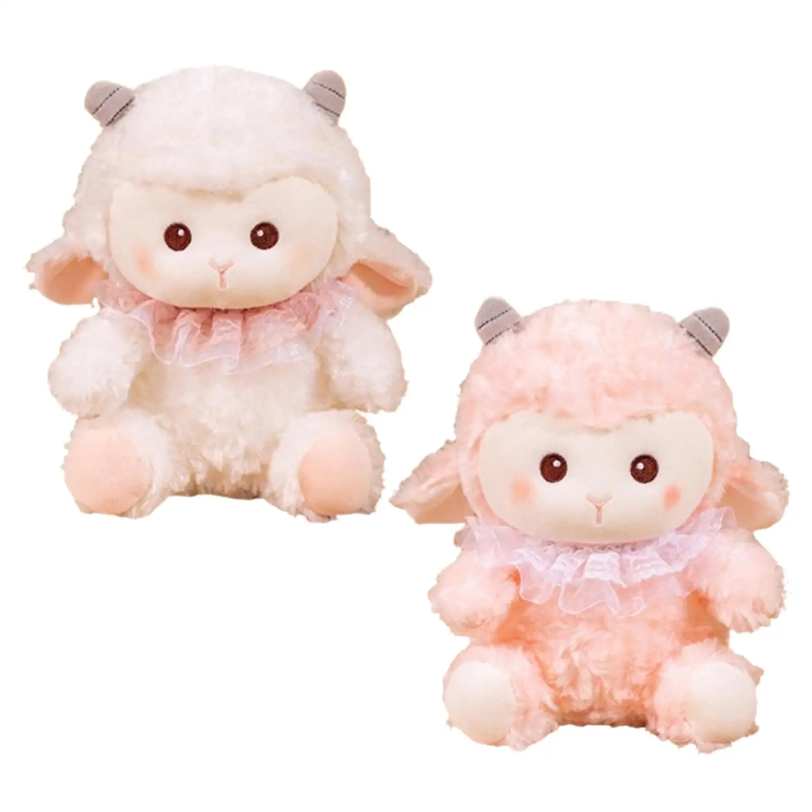 

Овечья мягкая игрушка, кукла-овца, плюшевая игрушка, реалистичный сладкий мягкий подарок, плюшевая кукла-овца, мультяшная овечья мягкая игрушка для взрослых, подростков