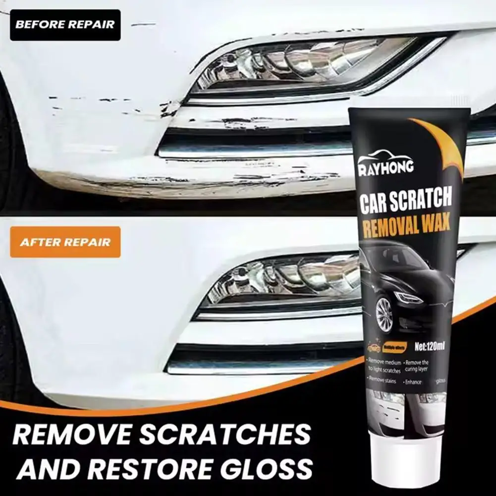 

1/2 шт. автомобильный воск для царапин, полировка автомобильной краски, царапины, уход за краской, ремонт поверхности, обеззараживание, шлифовальный агент