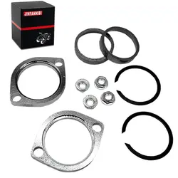 Exhaust Flange Gasket Seal Install Kit For Harley Big Twin Sportster 883 1200