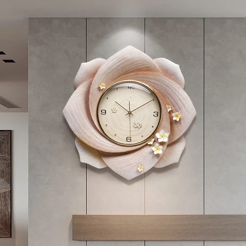 Home Decor Wall Clock Living Room Decoration with Silent Clock Creative Fashion European Wall Clock