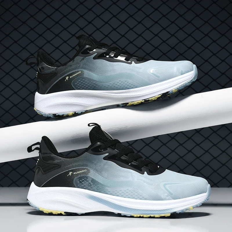 2025 Professional New Running Men's Shoes Athletic Shoes Running Shoes Cushioning Breathable Fashion Shoes Marathon Shoes