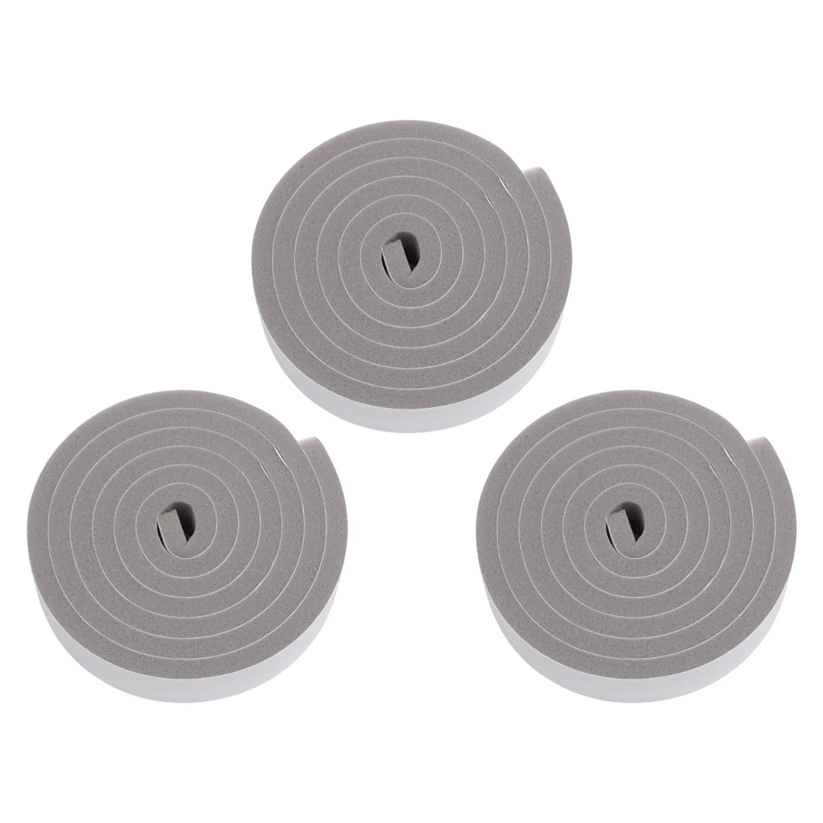 Multi Purpose Foam Sealing Strip 3 Rolls of Self Material Suitable for Home or Office Use on Windows and Doors