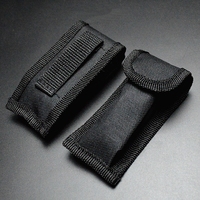 1/2PC Knives Cover Bag Hight Quality Nylon Black Sheath All Folding Knives Folding Pocket Knife Pouch Case Anti-Cut Collet Tools