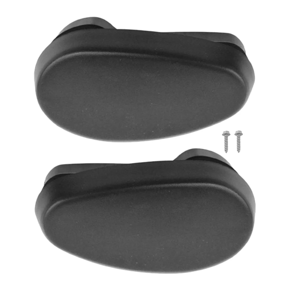 Tubular Side Step Bar End Cap Pair Set of 2 for Dodge Ram Pickup Truck New OEM 68044463AB