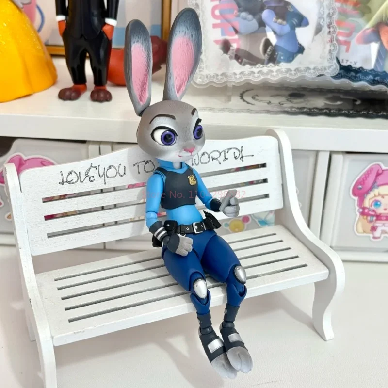 

Оригинальная фигурка Disney Zootopia в закрытой упаковке «Подозреваемый задержан!» Коллекционный подарок: Джуди и Ник с аксессуарами