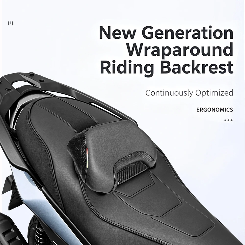 Suitable For ZONTES 175V Modification Parts: Seat Cushion Backrest Lumbar Support, Cruise Waist Protector, Waterproof