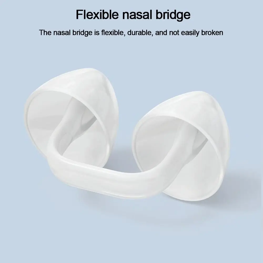 Reusable Swimming Nose Clip Prevent Choking Soft Silicone Waterproof Nose Plug Safety Gear Multicolor Swim Nose Protector