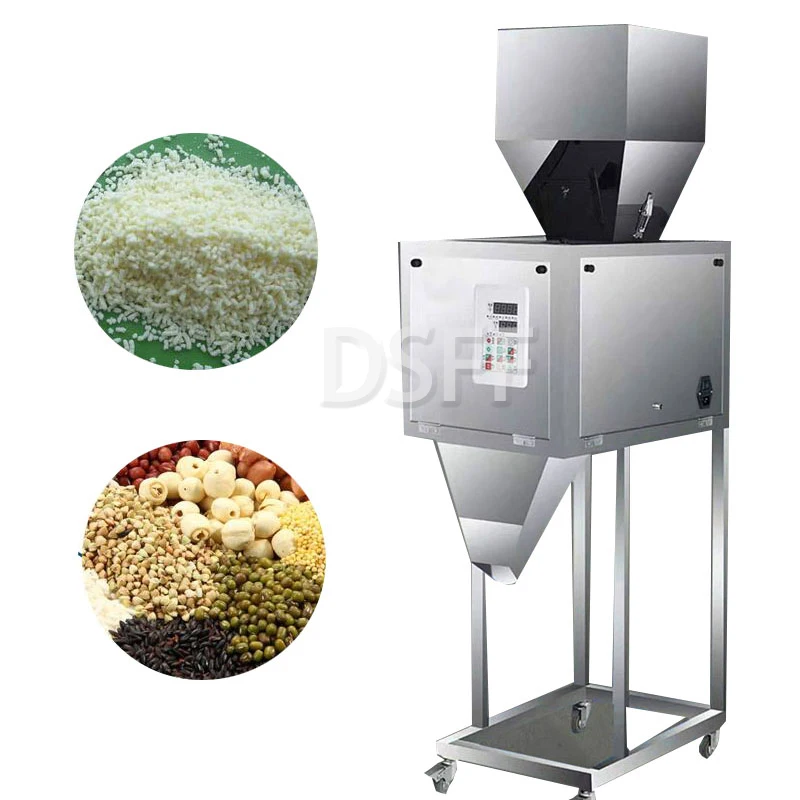 Semi-Automatic Pedal Packaging Machine Coffee Bean Tea Bag Seed Particle Bag Powder Weighing Particle Filling Machine