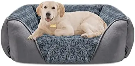 

INVENHO Orthopedic Dog Bed – Washable, Soft & Durable for All Dogs, Anti-Slip Bottom, 30"x24"