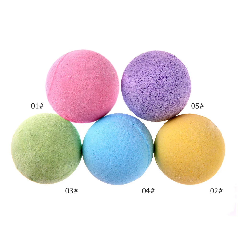 1pc Bath Salt Ball Body Skin Whiten Relax Stress Relief Bubble Shower Ball