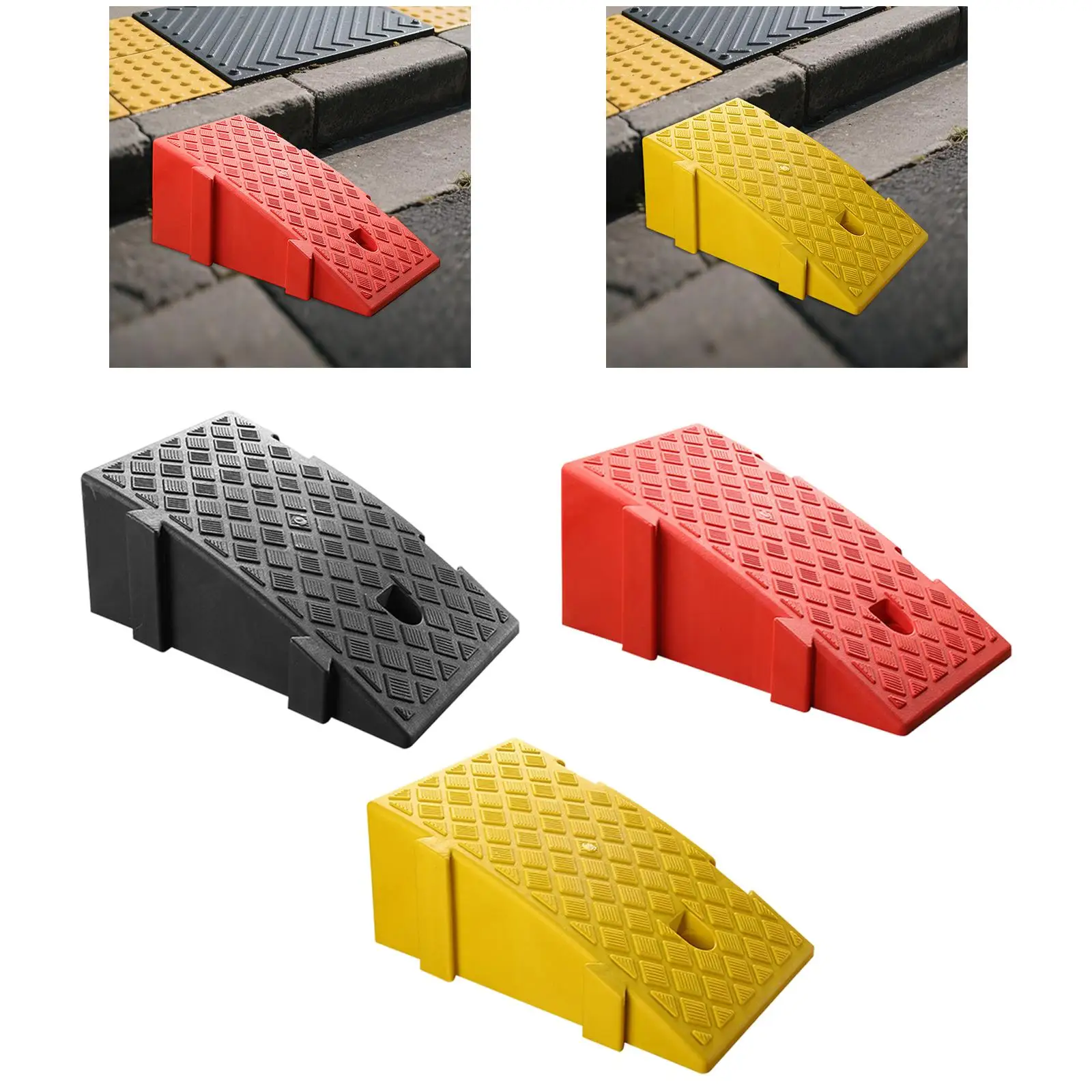 

Пороговый пандус, дорожный бордюрный наклонный коврик, прочный многофункциональный пандус для домашнего использования, автомобильный пандус, коврик для автомобилей, ручных грузовиков, косилок