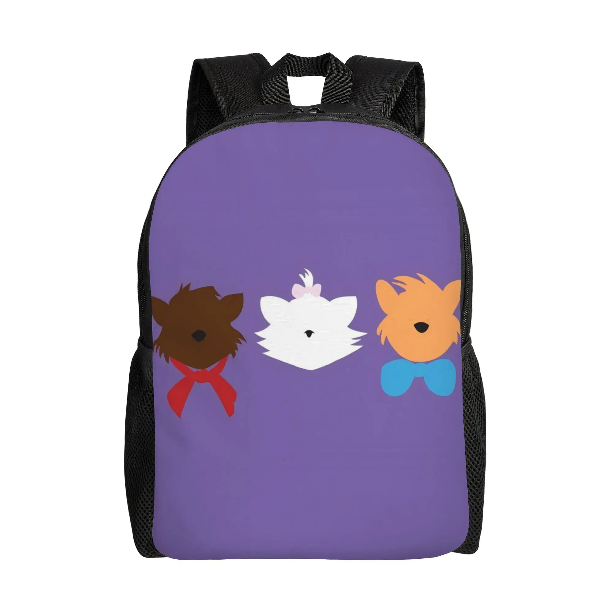 

Back to school season The Aristocats Marie Cat Backpack Walt Cartoon Ladies Casual Backpack