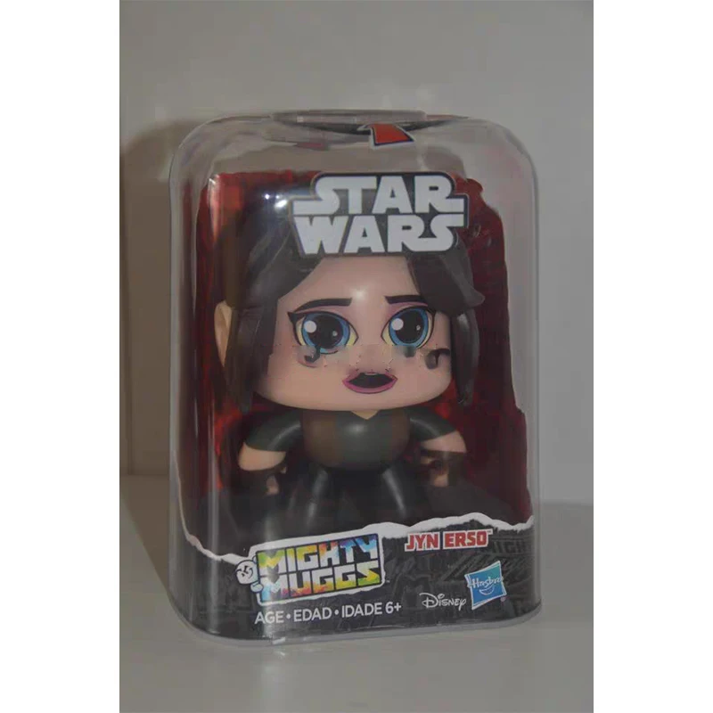 

Hasbro Star Wars Q версия, кукла для изменения лица, 14 см, 5,5 дюйма, экшн-фигурка, модель, подарки, коллекция игрушек для детей
