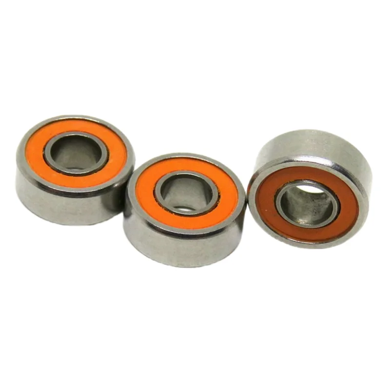 10pcs SMR104-2RS ABEC7 Stainless Steel hybrid Si3N4 ceramic ball bearings 4x10x4 fishing reel bearing SMR104C 2OS MR104 4*10*4mm