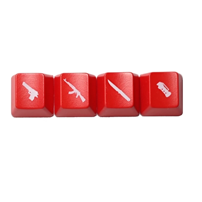 4PCS OEM  ABS Keycap Backlit for Gaming Mechanical Keyboards Direction Keycaps